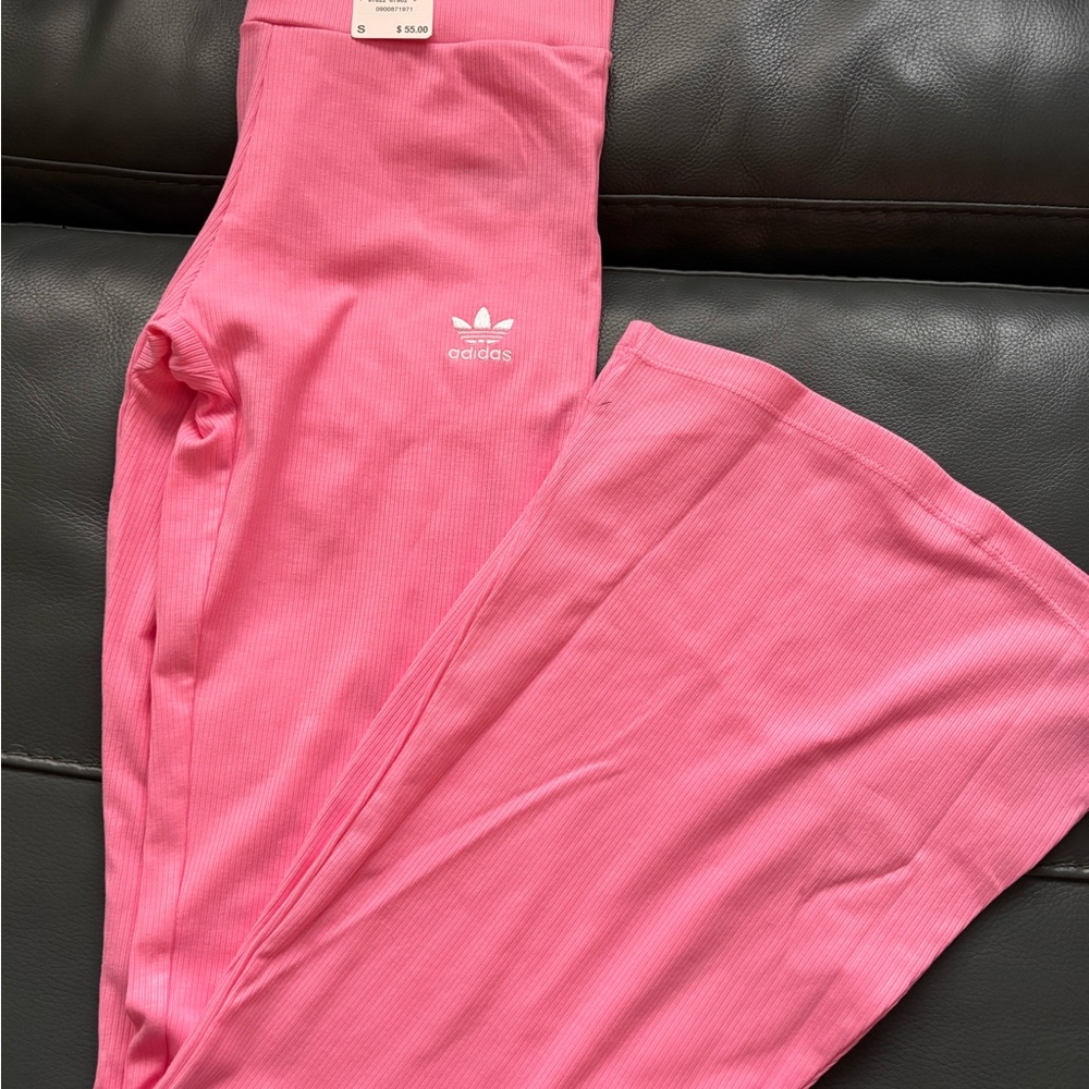 Adidas women Bright Pink Leggings